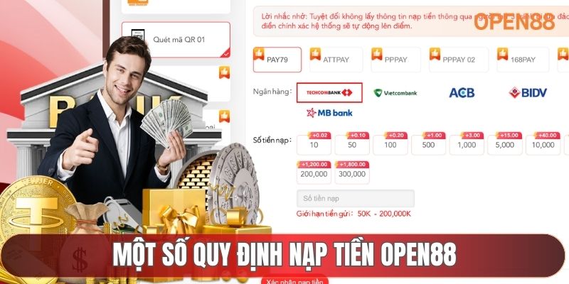 Một số quy định nạp tiền OPEN88 tân thủ cần nắm
